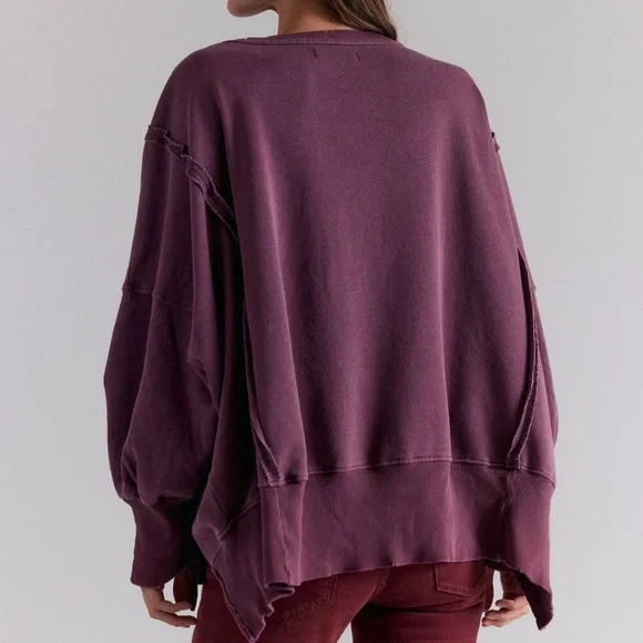 NWT Free People We The Free | Camden Sweatshirt Pullover | XS - Picture 3 of 16